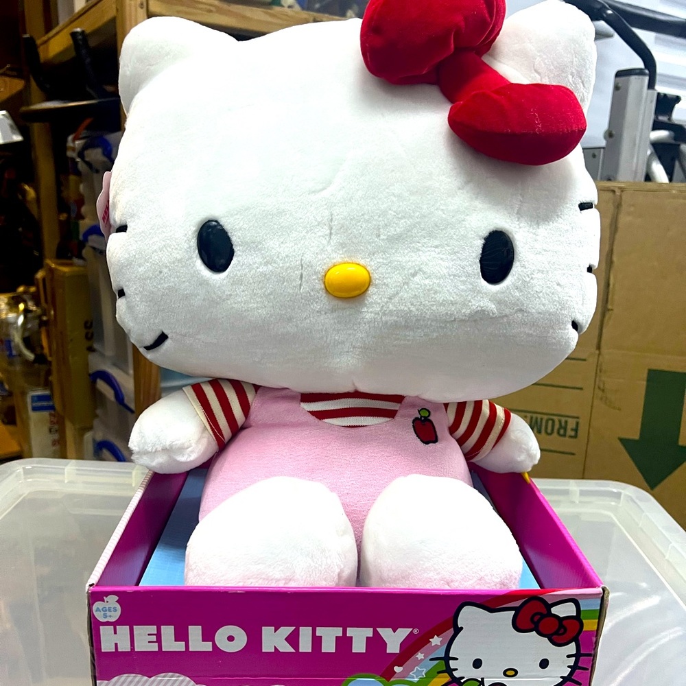 Still Available! Hello Kitty Doll with Pink Jumper & Red Bow